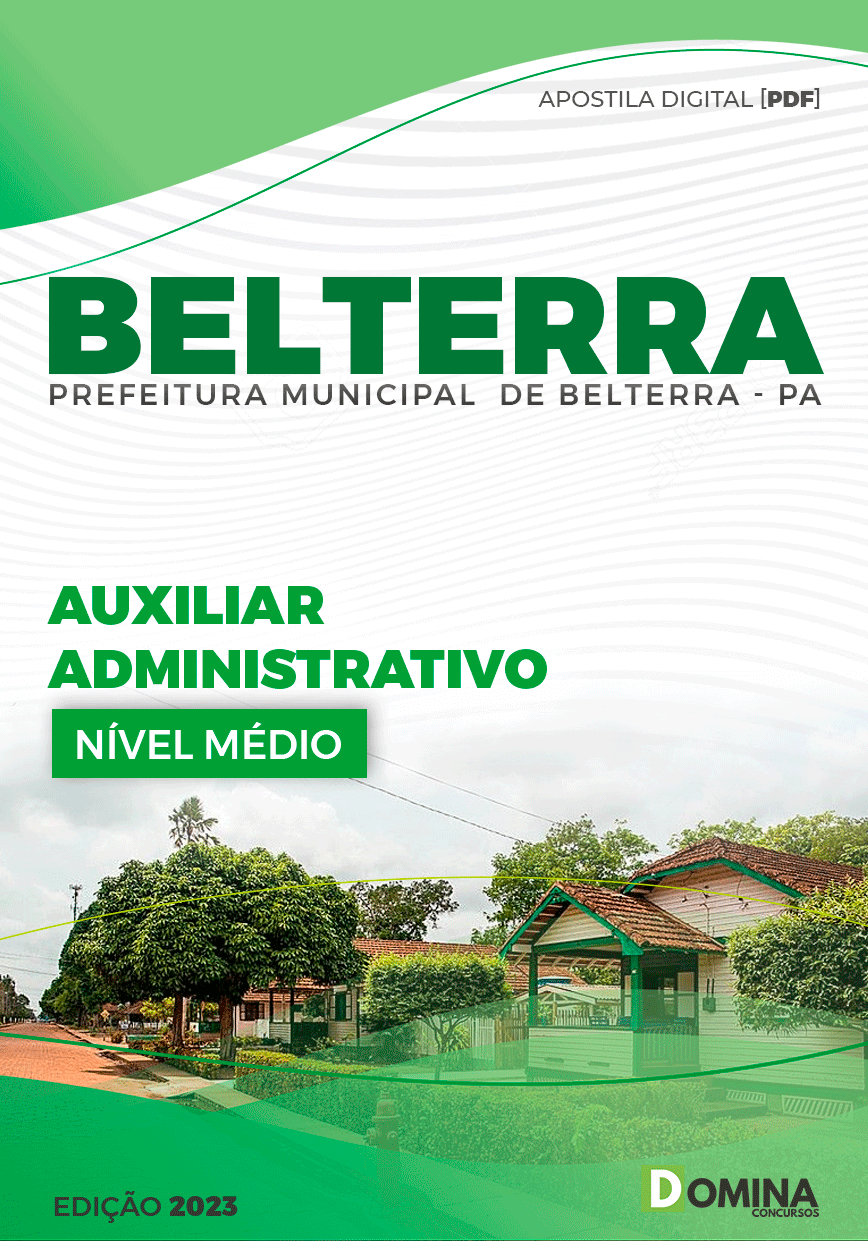 Apostila Concurso Pref Belterra PA 2023 Auxiliar Administrativo