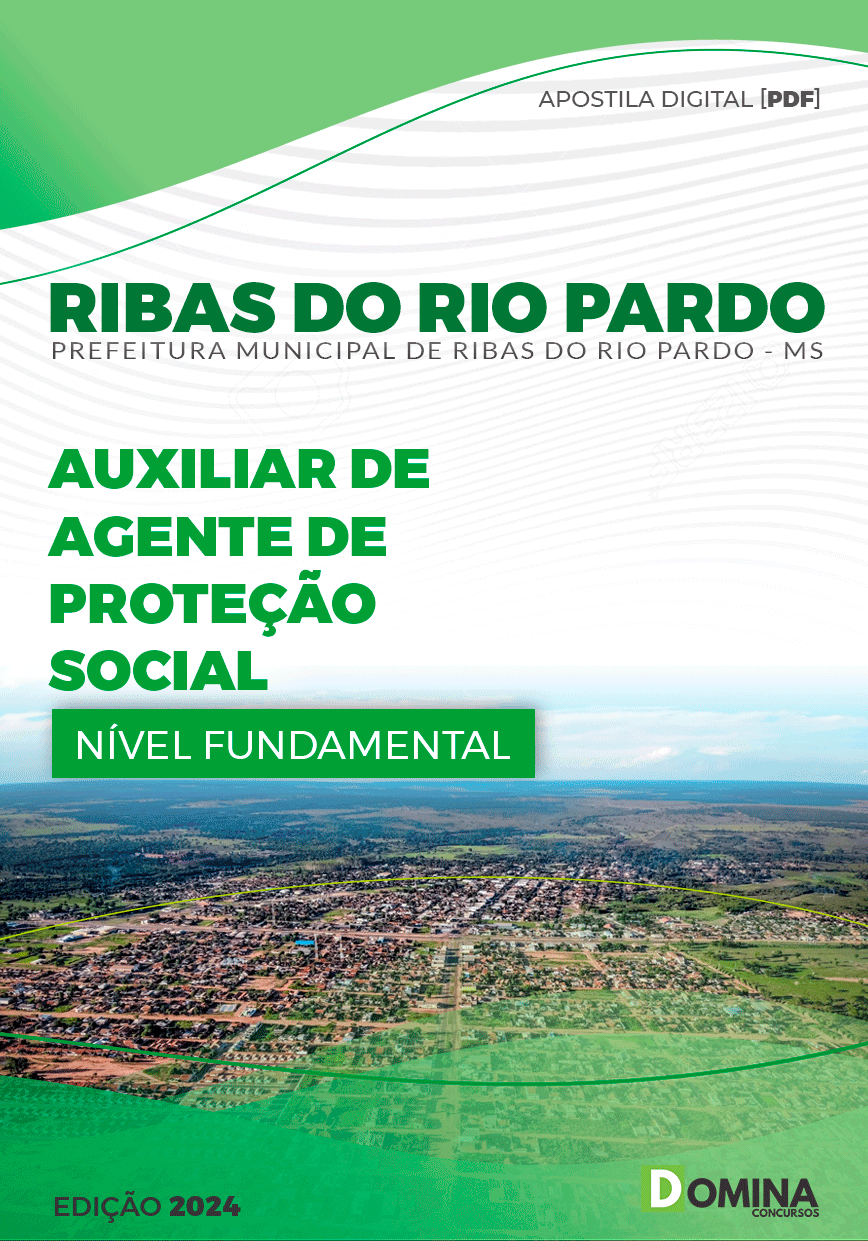Apostila Pref Ribas do Rio Pardo MS 2024 Agente Proteção Social