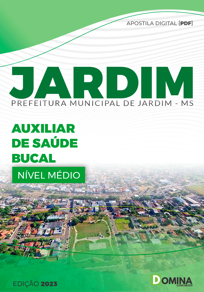Apostila Concurso JARDIM MS 2023 Auxiliar Saúde Bucal