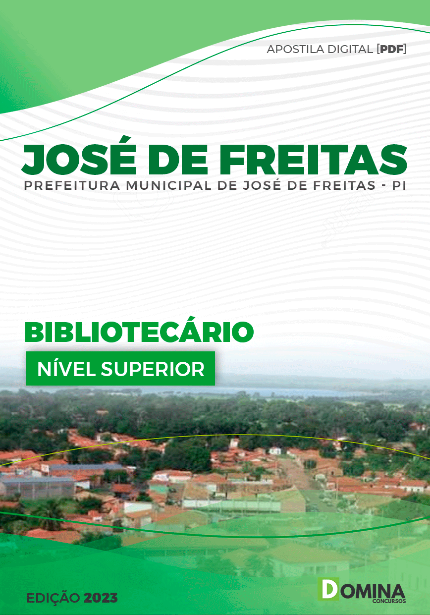 Apostila Pref José de Freitas PI 2023 Bibliotecário