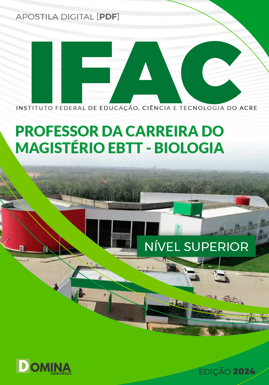 Apostila IFAC 2024 Professor Magistério Biologia