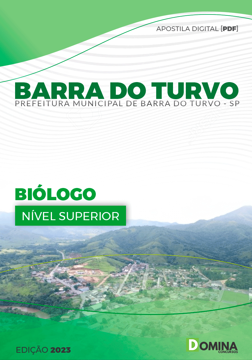Apostila Pref Barra do Turvo SP 2023 Biólogo