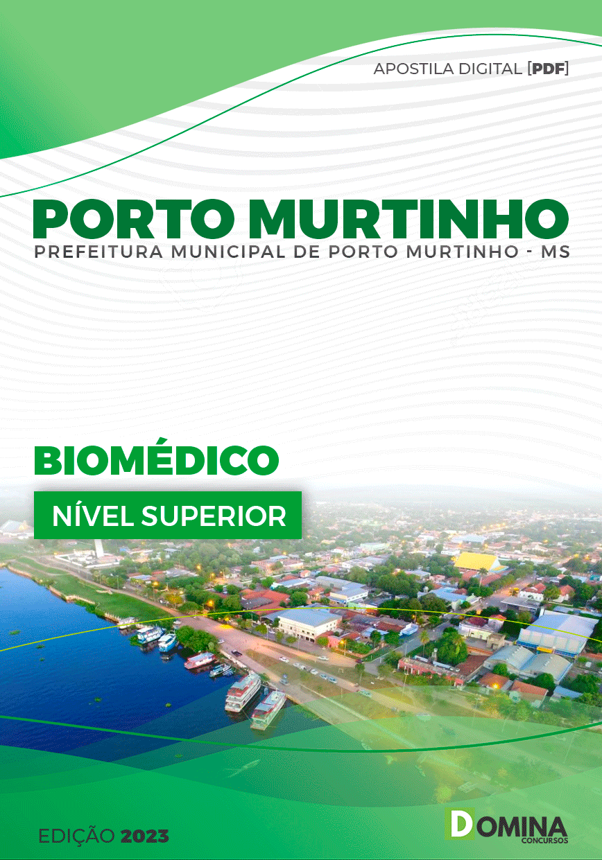 Apostila Pref Porto Murtinho MG 2023 Biomédico