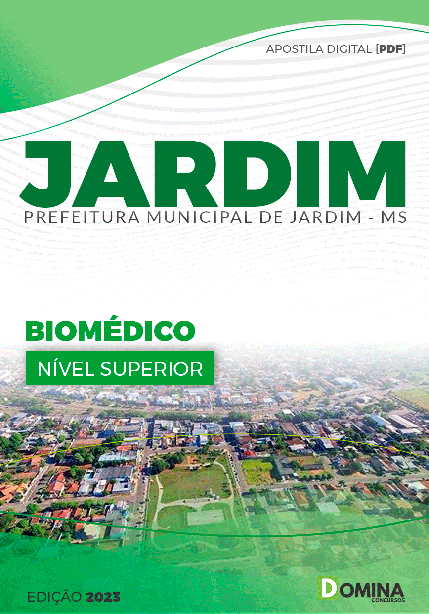 Apostila Concurso JARDIM MS 2023 Biomédico