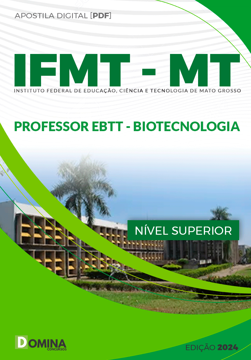 Apostila Concurso IFMT MT 2024 Biotecnologia