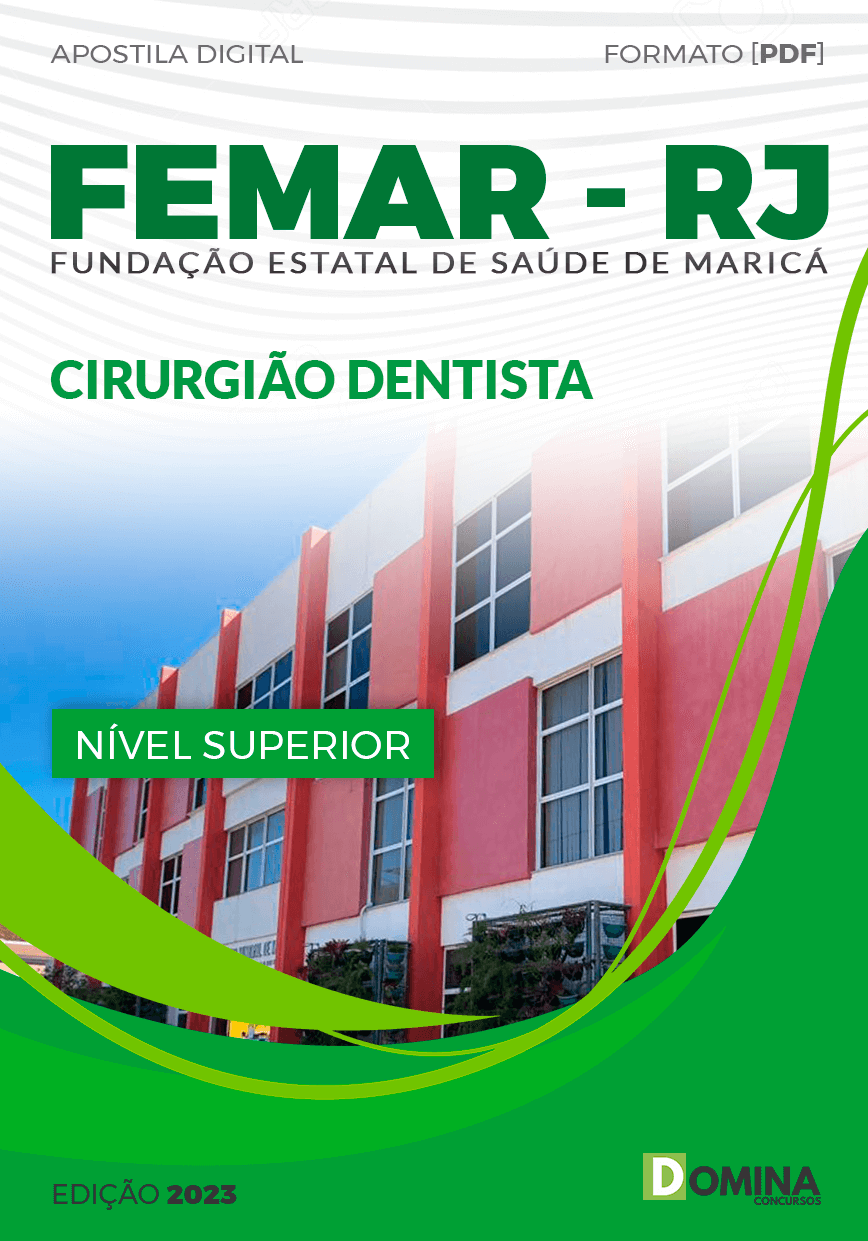 Apostila Concurso FEMAR RJ 2023 Cirurgião Dentista