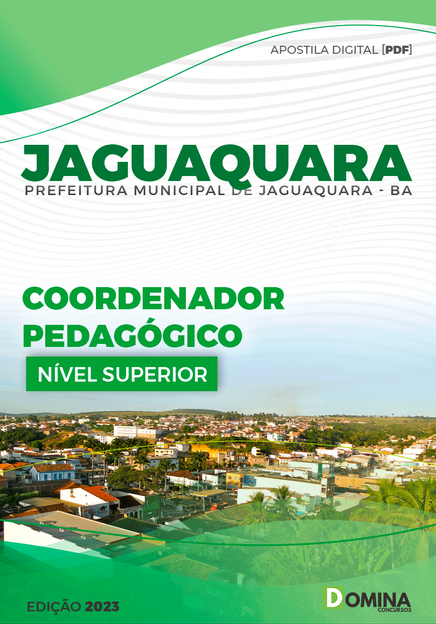 Apostila Pref Jaguaquara BA 2023 Coordenador Pedagógico