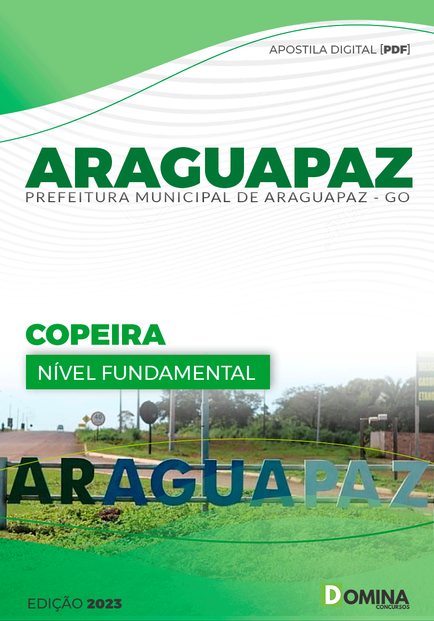 Apostila Concurso Pref Araguapaz GO 2023 Copeira