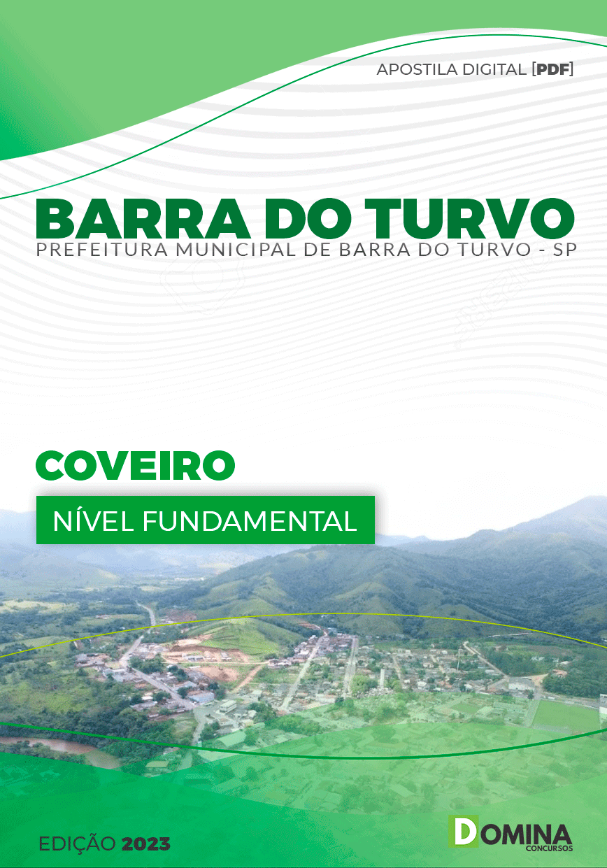 Apostila Pref Barra do Turvo SP 2023 Coveiro
