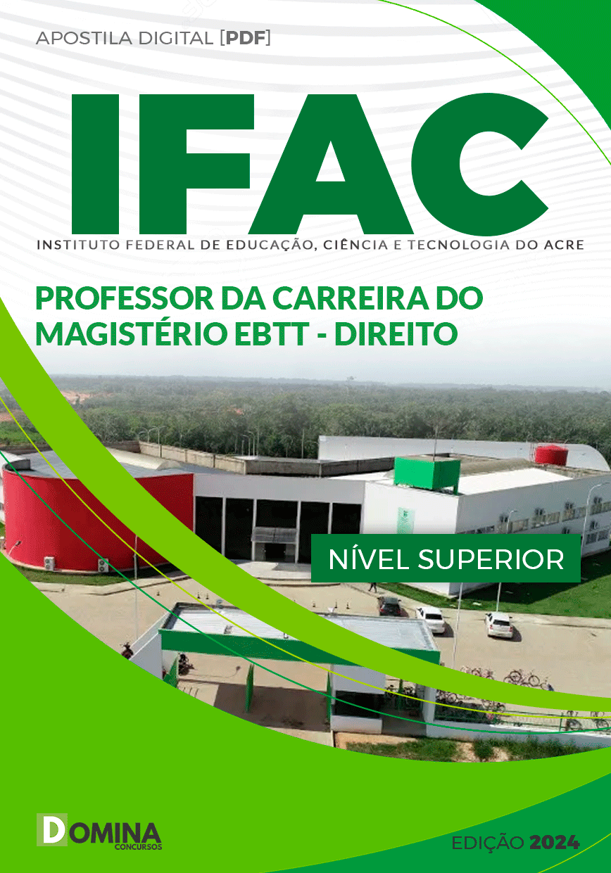 Apostila IFAC 2024 Professor Magistério Direito