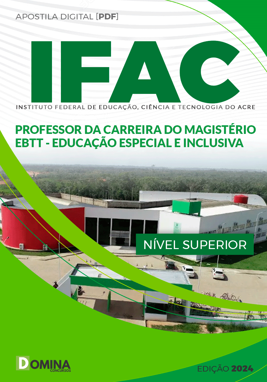 Apostila IFAC 2024 Professor Magistério Educação Especial Inclusiva