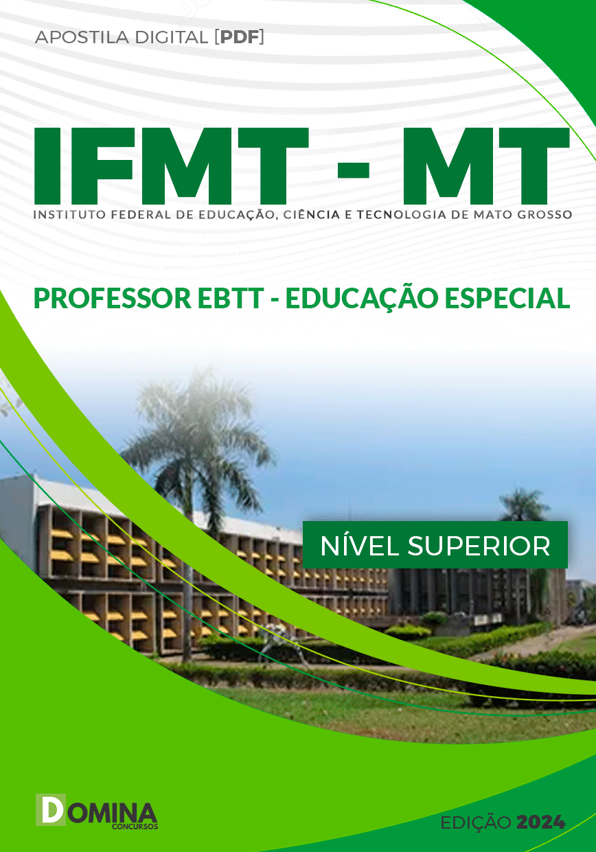 Apostila Concurso IFMT MT 2024 Educação Especial