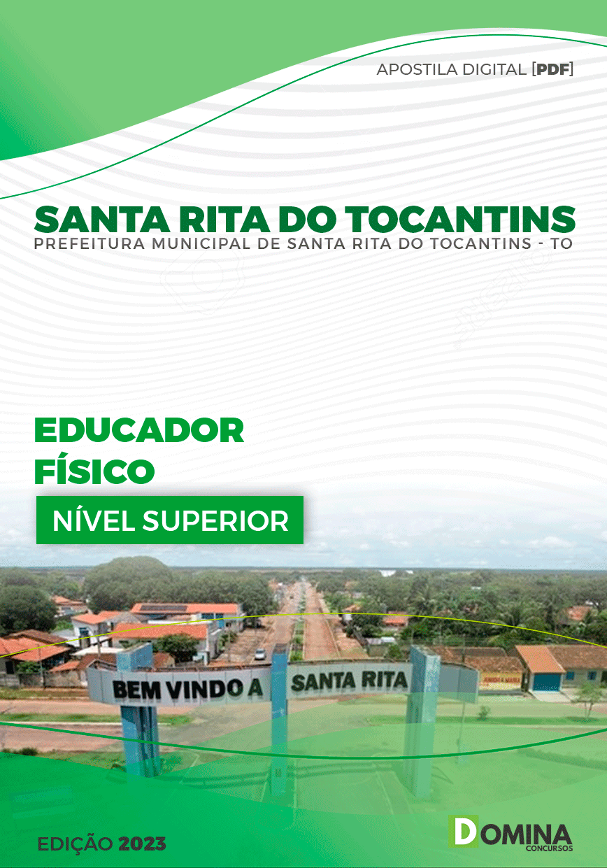 Apostila Pref Santa Rita do Tocantins TO 2023 Educador Físico