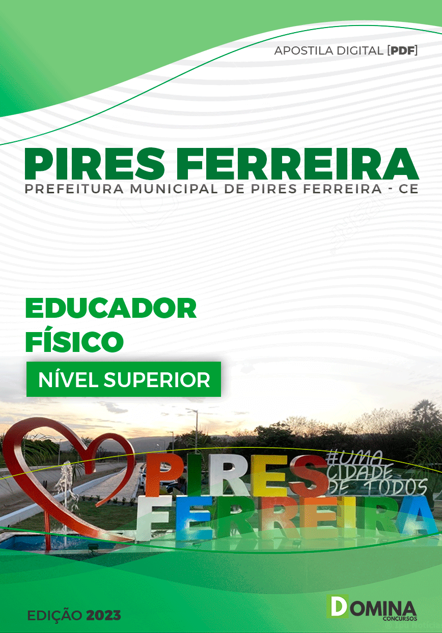 Apostila Pref Pires Ferreira CE 2023 Educador Físico