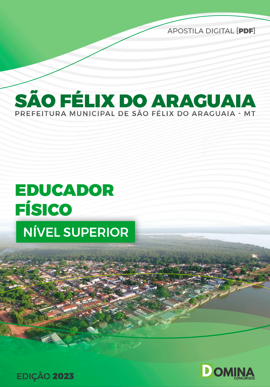Apostila Pref São Félix do Araguaia MT 2023 Educador Social