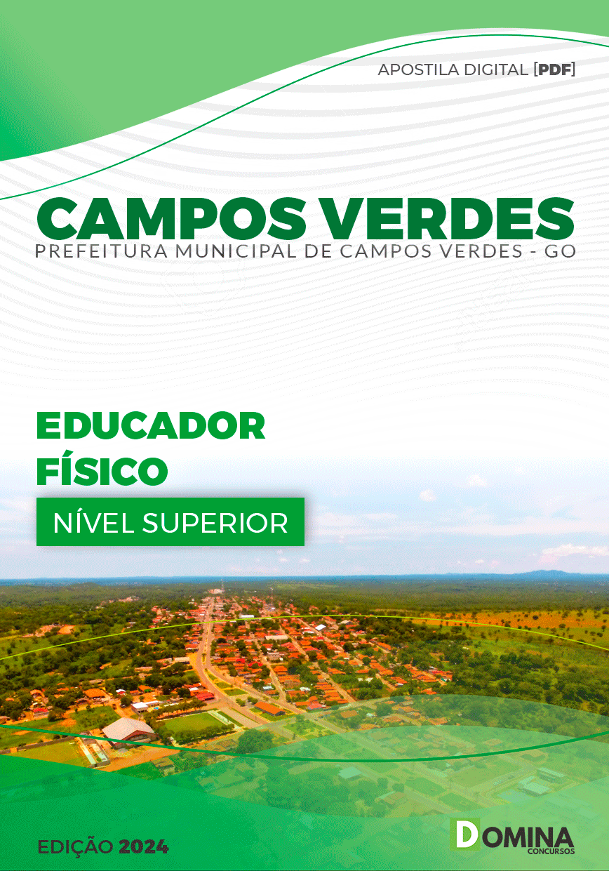 Apostila Pref Campos Verdes GO 2023 Educador Físico
