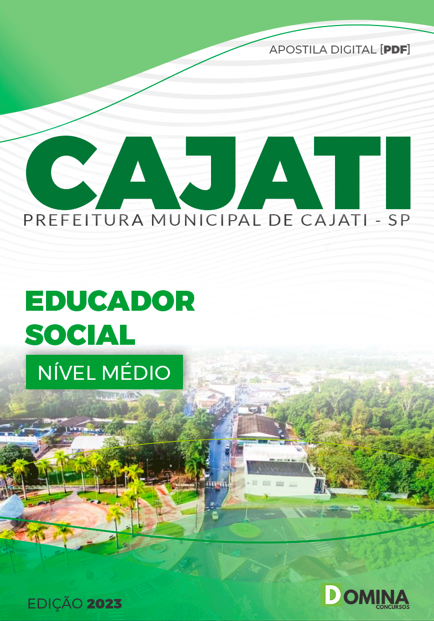 Apostila Pref Cajati SP 2023 Educador Social