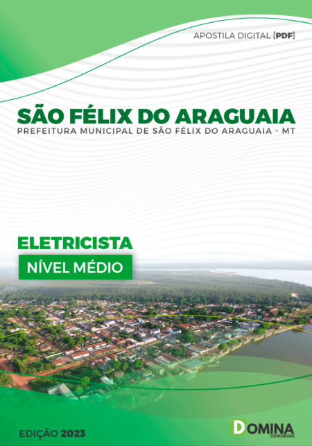 Apostila Pref São Félix do Araguaia MT 2023 Eletricista