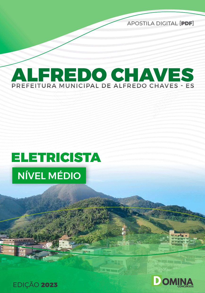 Apostila Pref Alfredo Chaves ES 2023 Eletricista