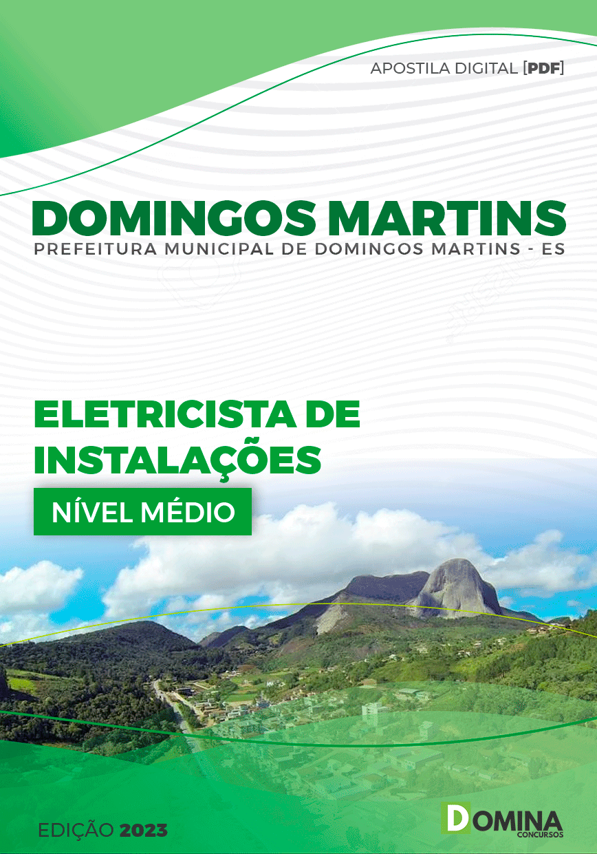 Apostila Pref Domingos Martins ES 2023 Eletricista Instalações
