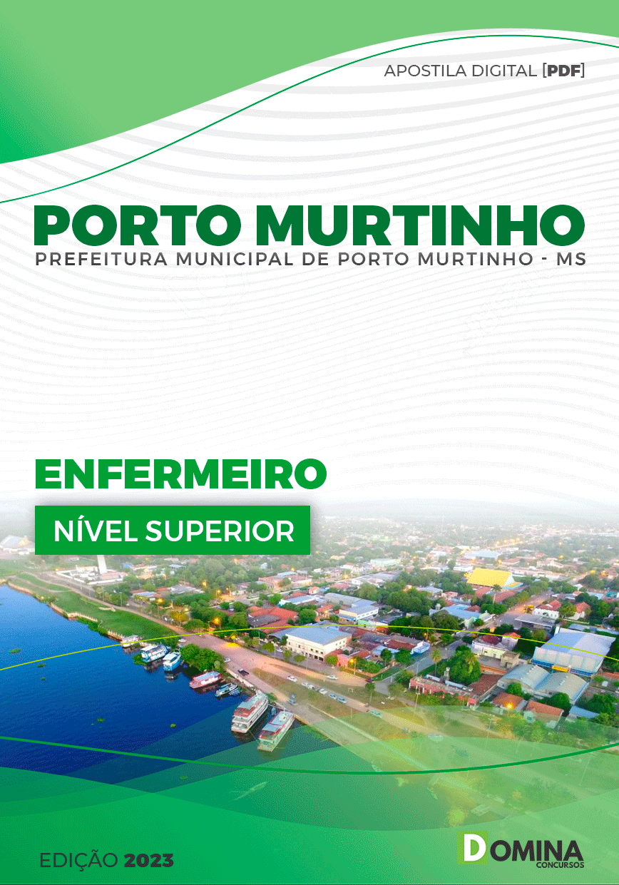 Apostila Pref Porto Murtinho MG 2023 Enfermeiro