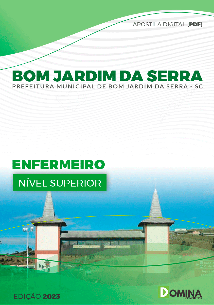 Apostila Pref Bom Jardim da Serra SC 2023 Enfermeiro