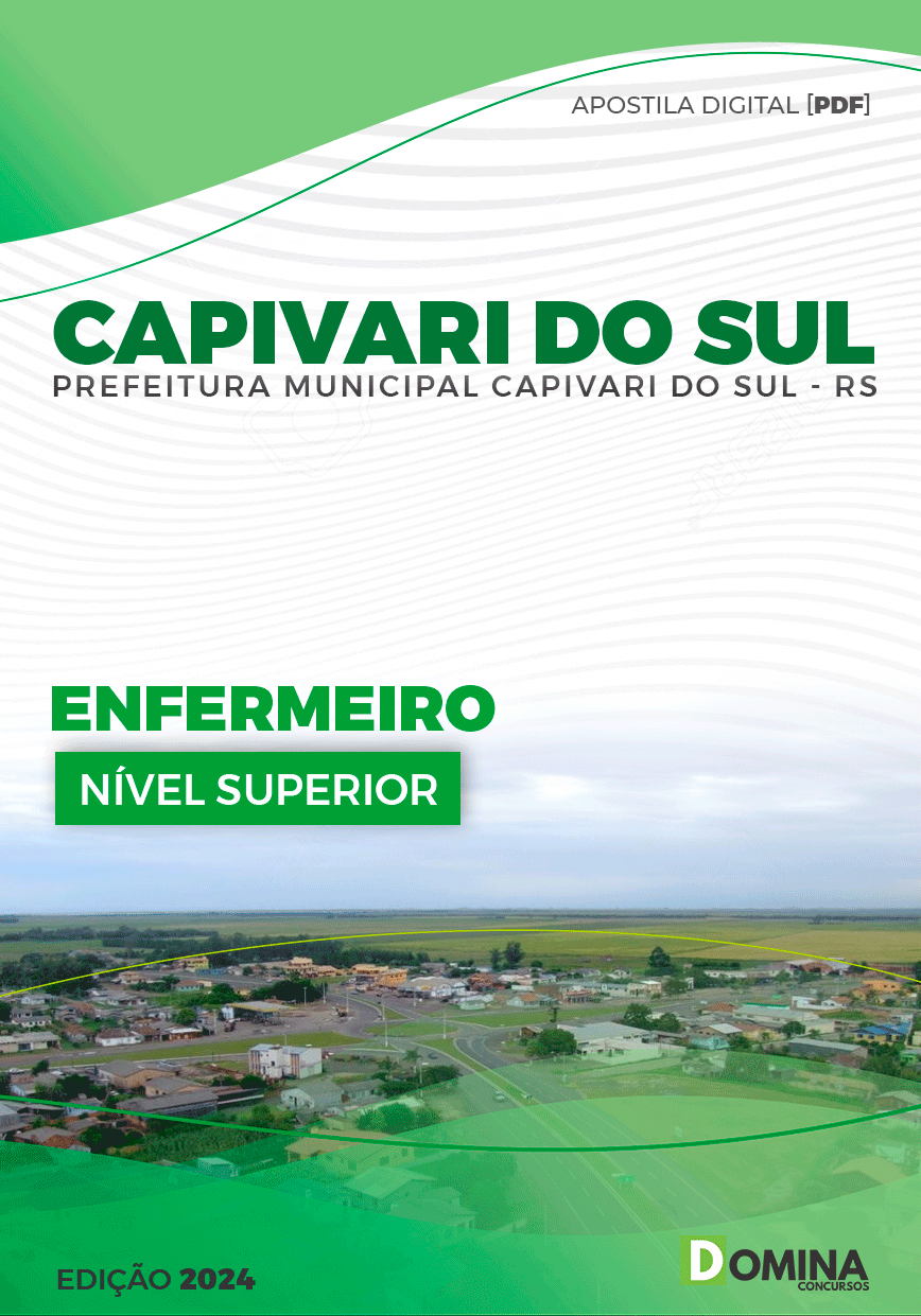 Apostila Pref Capivari do Sul RS 2024 EnfermeiroApostila Pref Capivari do Sul RS 2024 Enfermeiro