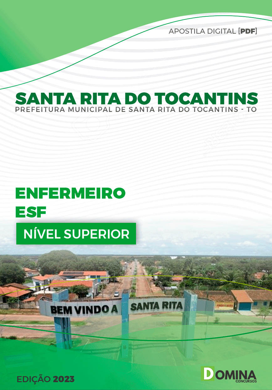 Apostila Pref Santa Rita do Tocantins TO 2023 Enfermeiro ESF