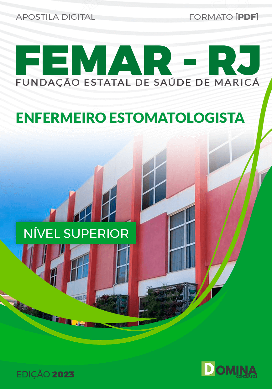 Apostila Concurso FEMAR RJ 2023 Enfermeiro Estomatologista