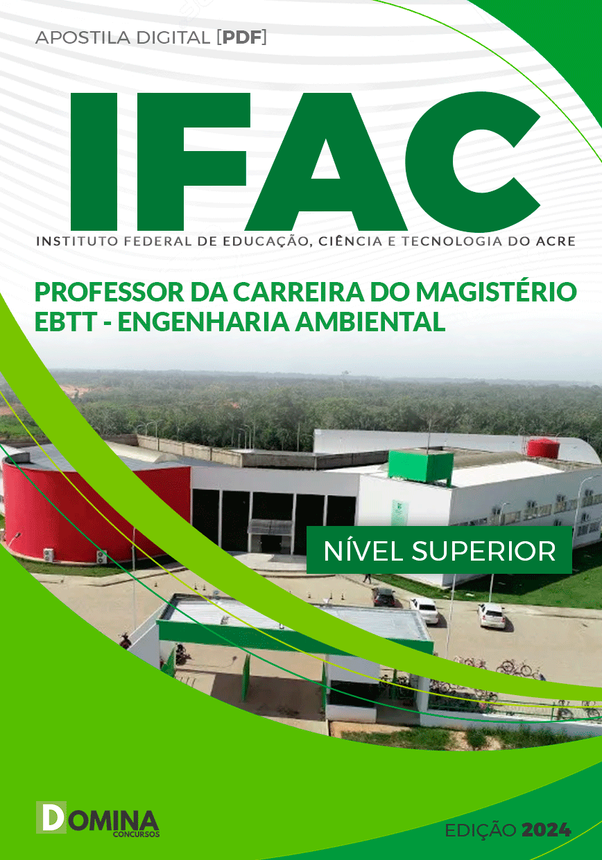 Apostila IFAC 2024 Professor Magistério Engenharia Ambiental