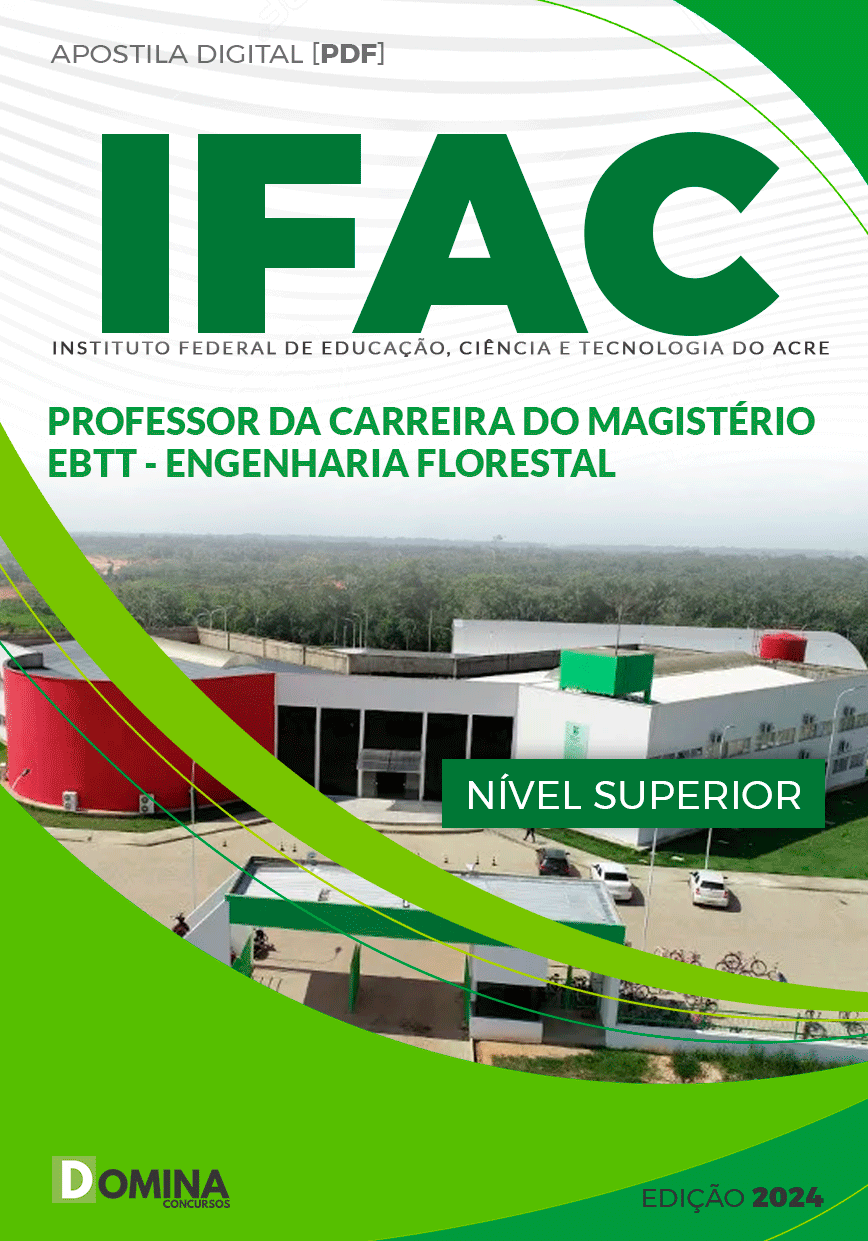 Apostila IFAC 2024 Professor Magistério Engenharia Florestal