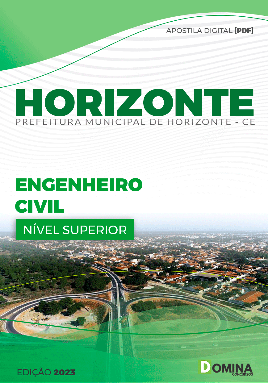 Apostila Pref Horizonte CE 2023 Engenheiro Civil