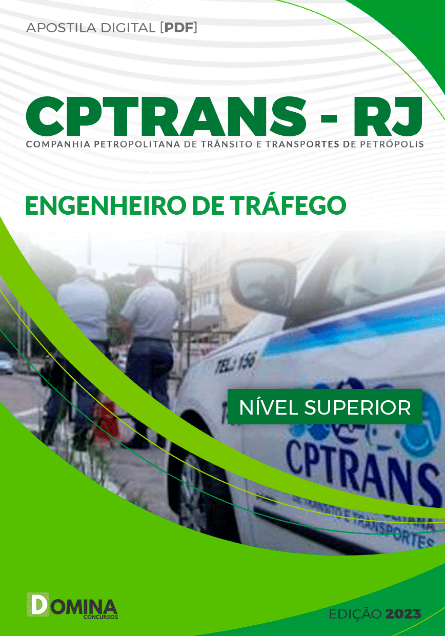 Apostila Concurso CPTRANS RJ 2023 Engenheiro Tráfego