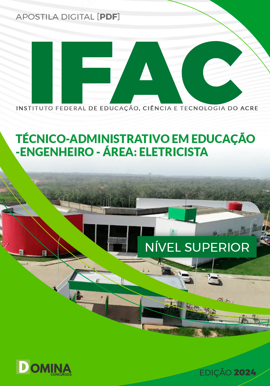 Apostila IFAC 2024 Técnico Administrativo Engenheiro Elétrico