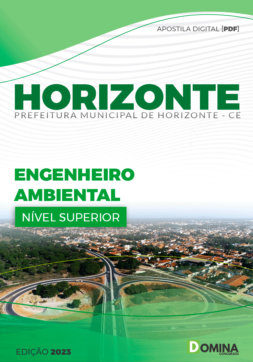 Apostila Pref Horizonte CE 2023 Engenheiro Ambiental