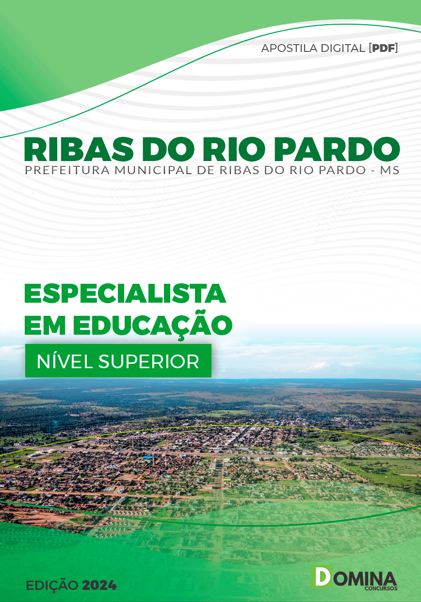 Apostila Pref Ribas do Rio Pardo MS 2024 Especialista Educação