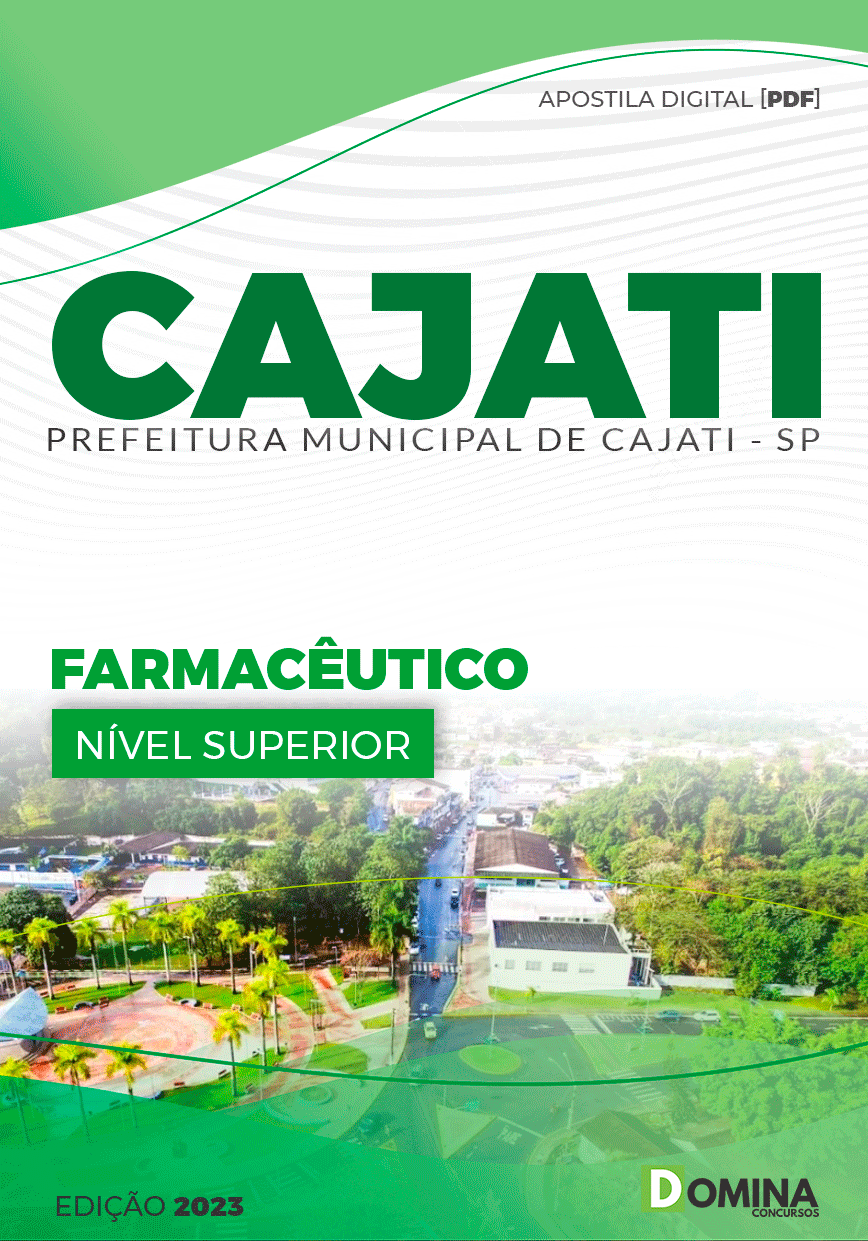 Apostila Pref Cajati SP 2023 Farmacêutico