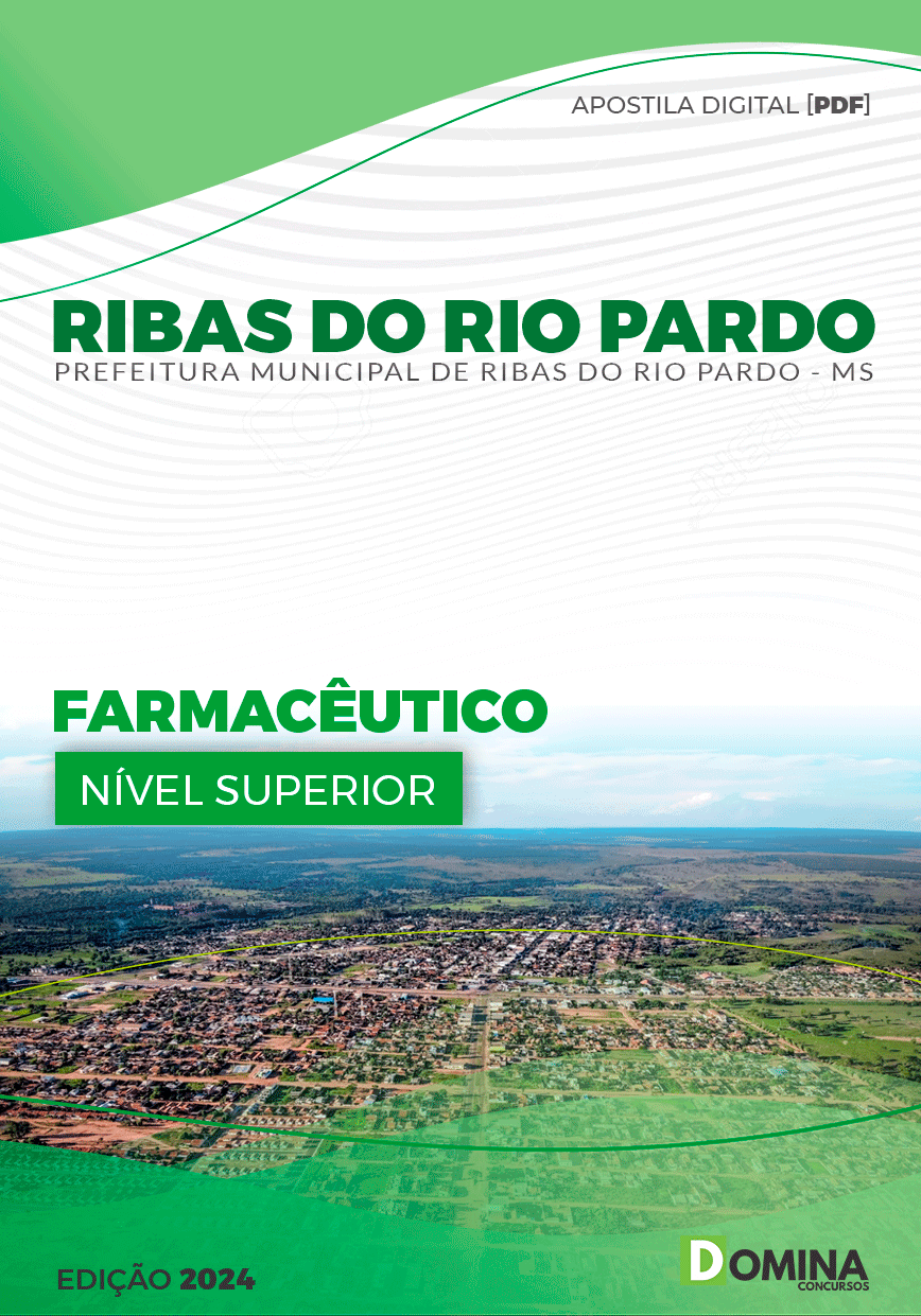 Apostila Pref Ribas do Rio Pardo MS 2024 Farmacêutico