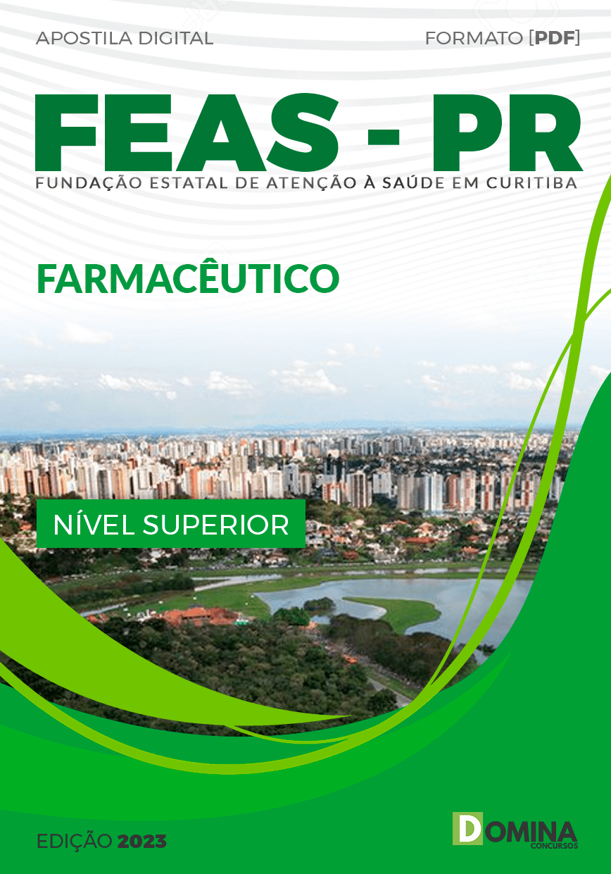 Apostila FEAS Curitiba PR 2023 Farmacêutico