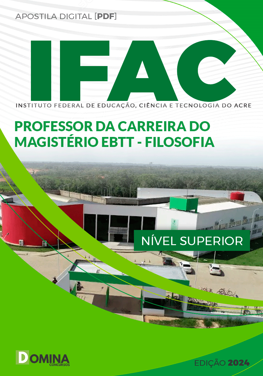 Apostila IFAC 2024 Professor Magistério Filosofia