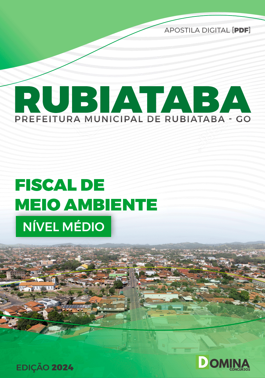 Apostila Pref Rubiataba GO 2024 Fiscal de Meio Ambiente