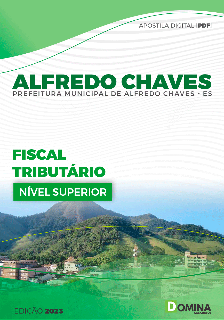 Apostila Pref Alfredo Chaves ES 2023 Fiscal Tributário