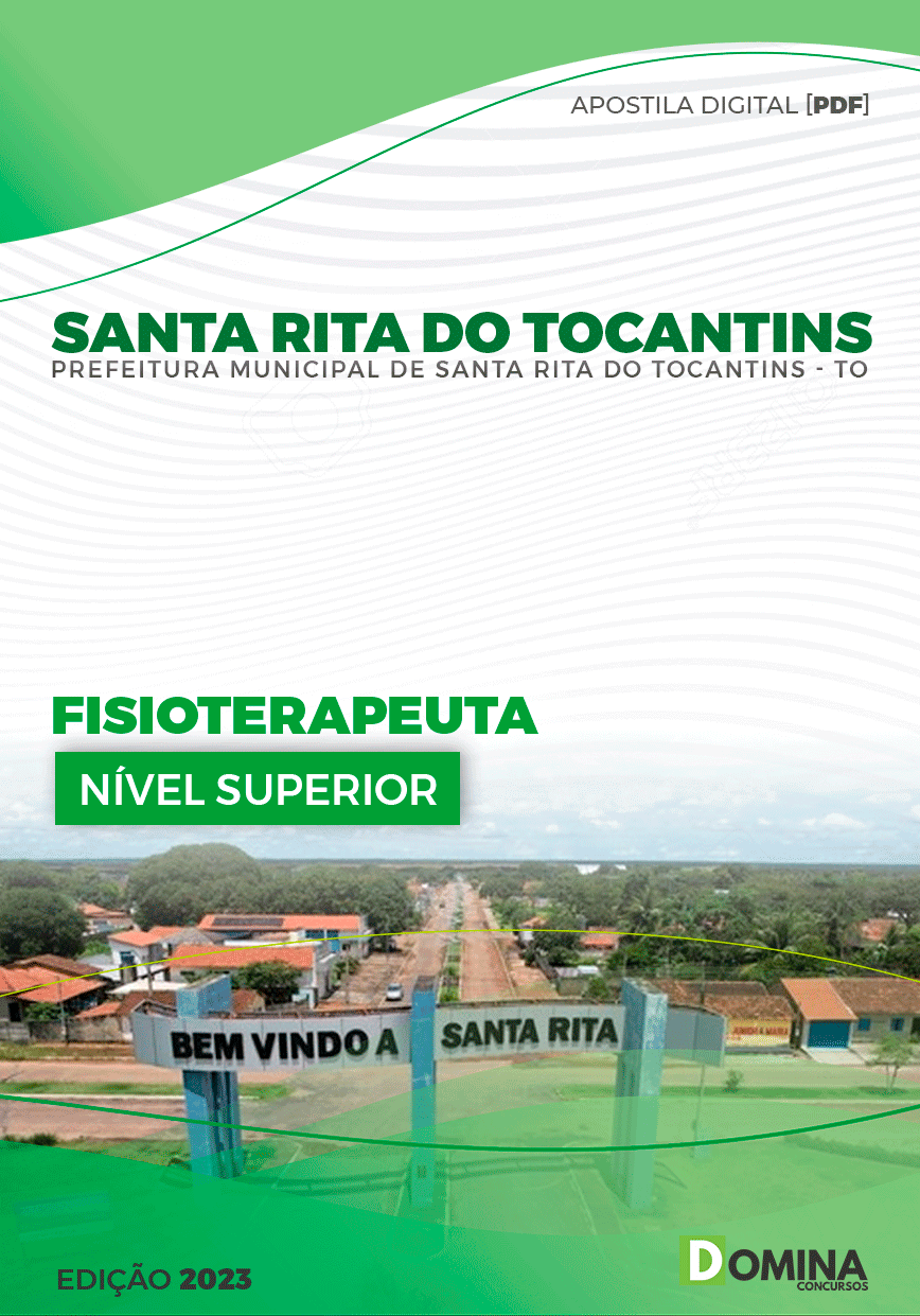 Apostila Pref Santa Rita do Tocantins TO 2023 Fisioterapeuta