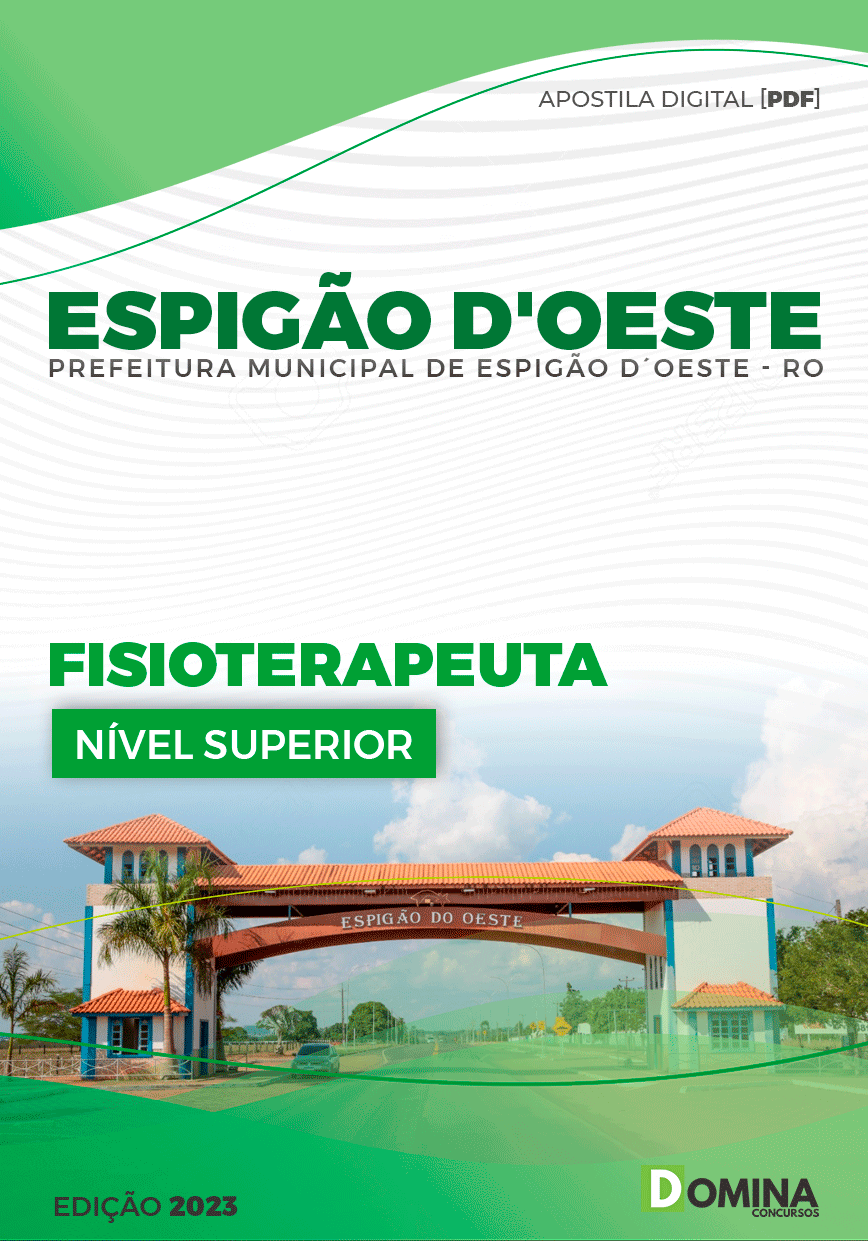 Apostila Pref Espigão D’oeste RO 2023 Fisioterapeuta