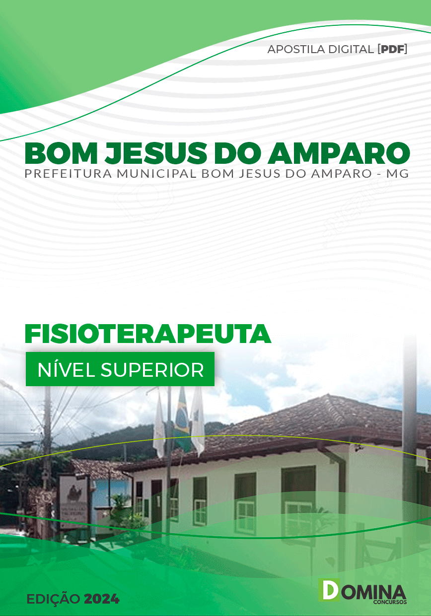 Pref Bom Jesus do Amparo MG 2024 Fisioterapeuta