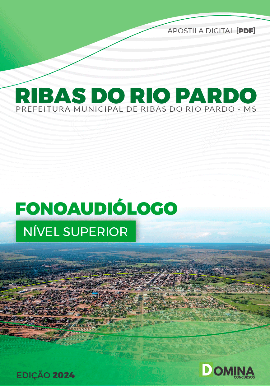 Apostila Pref Ribas do Rio Pardo MS 2024 Fonoaudiólogo
