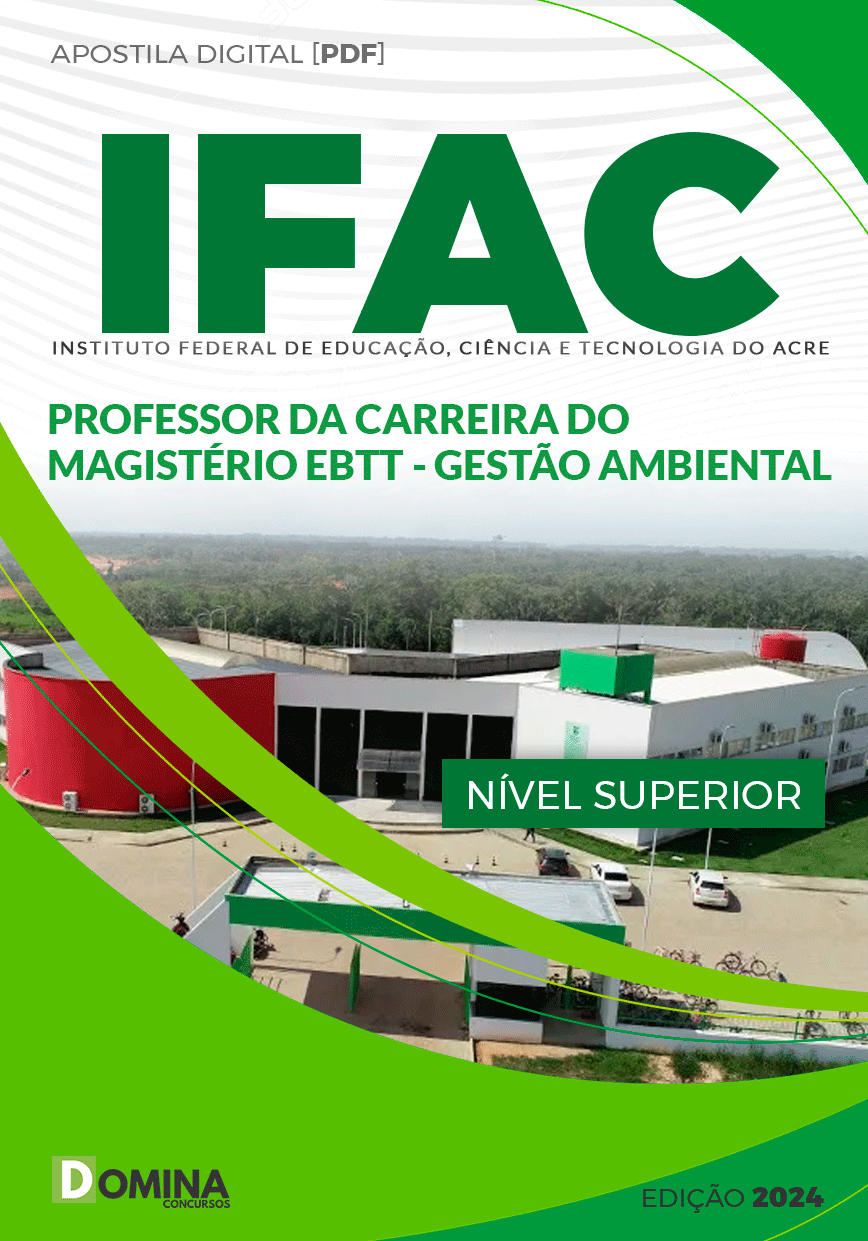 Apostila IFAC 2024 Professor Magistério Gestão Ambiental