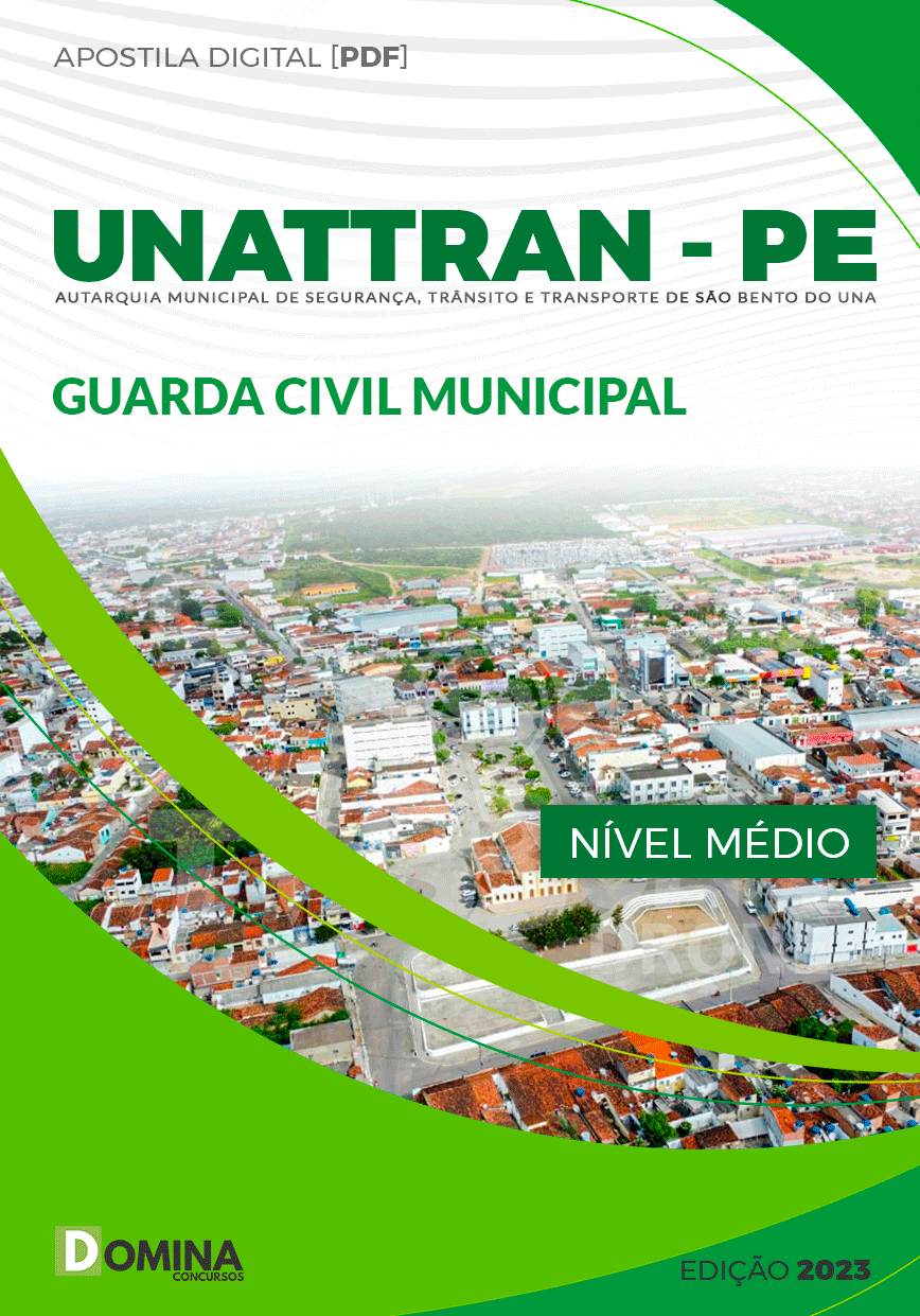 UNATTRAN São Bento do Una PE 2023 Guarda Civil Municipal