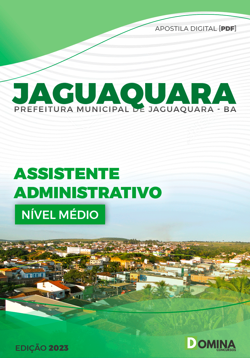Apostila Pref Jaguaquara BA 2023 Assistente Administrativo