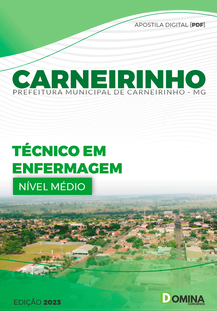 Apostila Pref Carneirinho MG 2023 Técnico em Enfermagem
